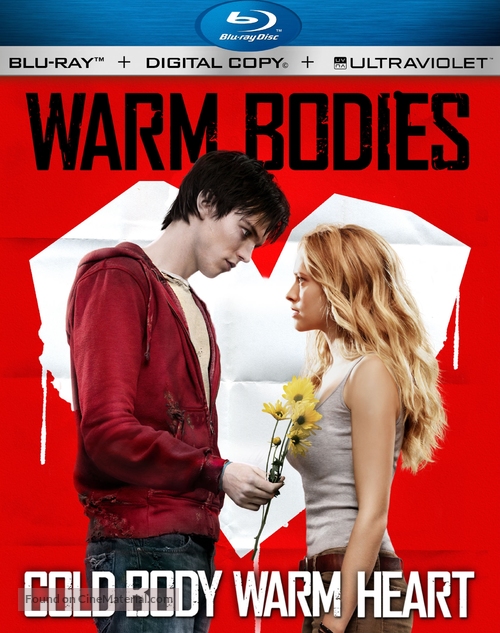 Warm Bodies - Blu-Ray movie cover