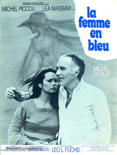 La femme en bleu - French Movie Poster