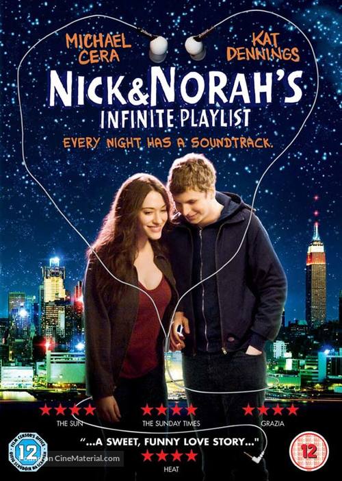 Nick and Norah&#039;s Infinite Playlist - British Movie Cover