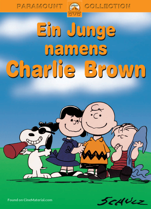 A Boy Named Charlie Brown - German DVD movie cover