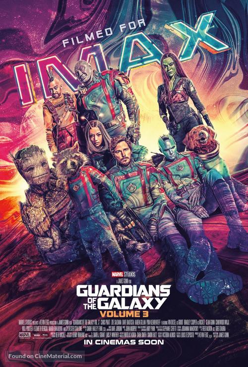 Guardians of the Galaxy Vol. 3 - British Movie Poster