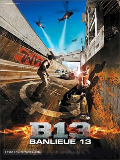 Banlieue 13 - French Movie Poster
