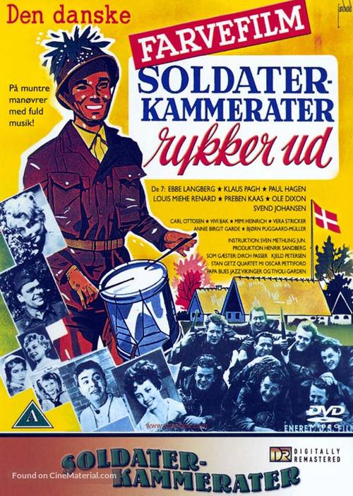 Soldaterkammerater rykker ud - Danish DVD movie cover