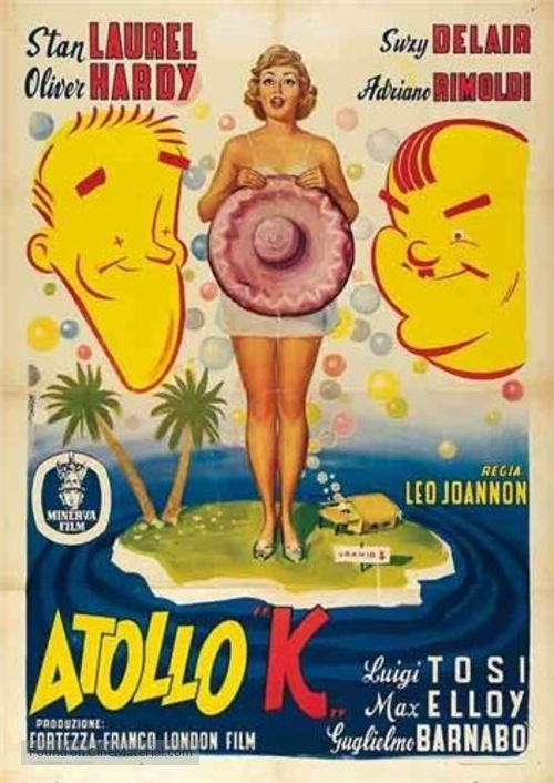 Atoll K - Italian Movie Poster
