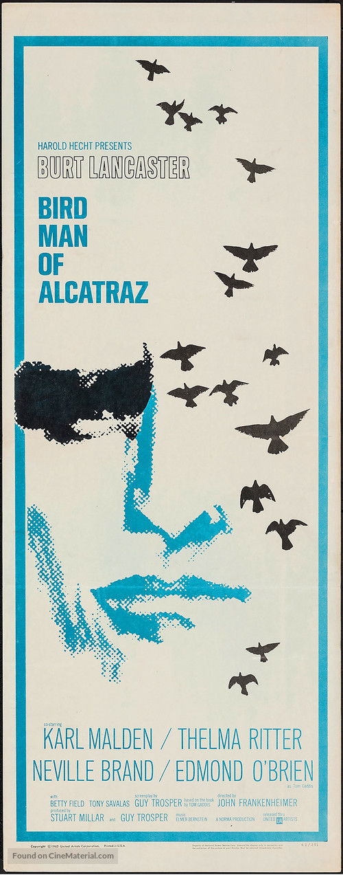 Birdman of Alcatraz - Movie Poster