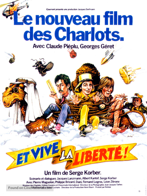 Et vive la libert&eacute;! - French Movie Poster