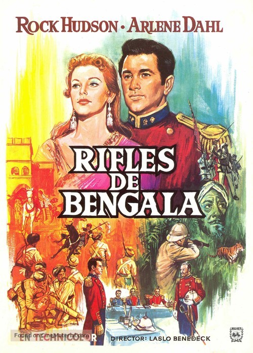 Bengal Brigade - Spanish Movie Poster