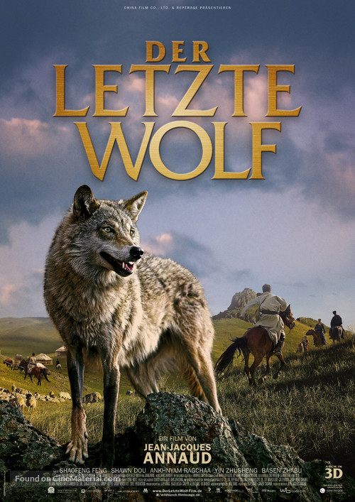 Wolf Totem - German Movie Poster