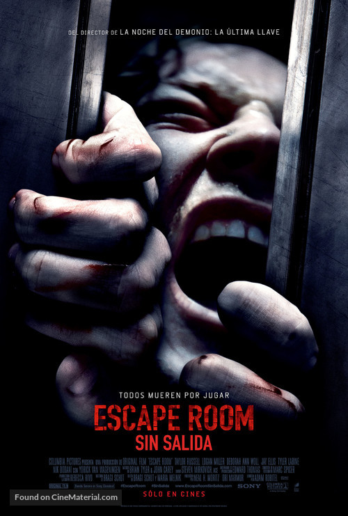 Escape Room - Mexican Movie Poster