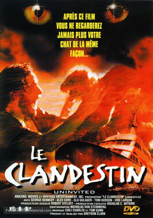 Uninvited - French DVD movie cover