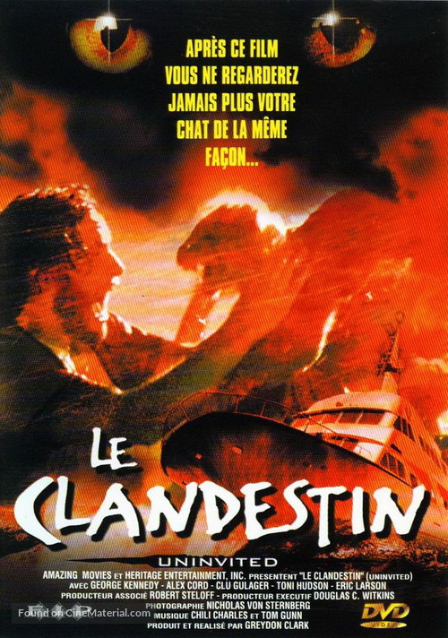 Uninvited - French DVD movie cover