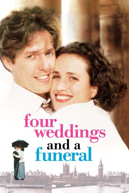 Four Weddings and a Funeral - Movie Cover