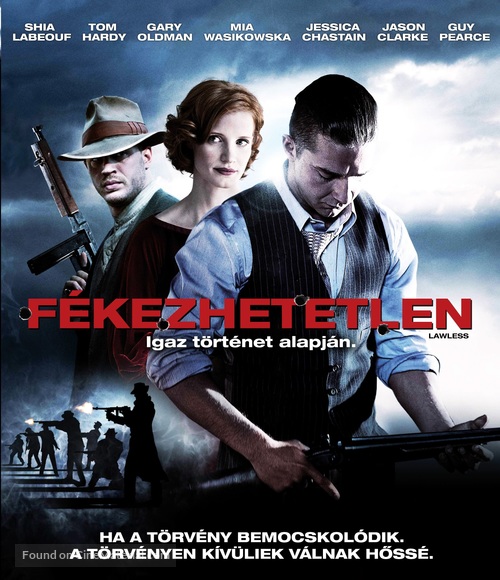 Lawless - Hungarian Blu-Ray movie cover