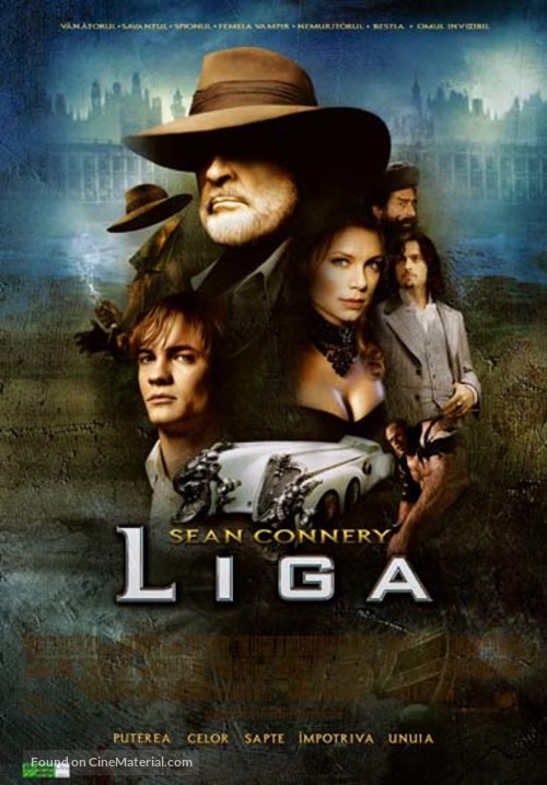The League of Extraordinary Gentlemen - Romanian Movie Poster