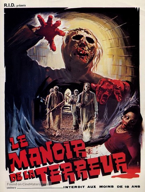 Le notti del terrore - French Movie Poster