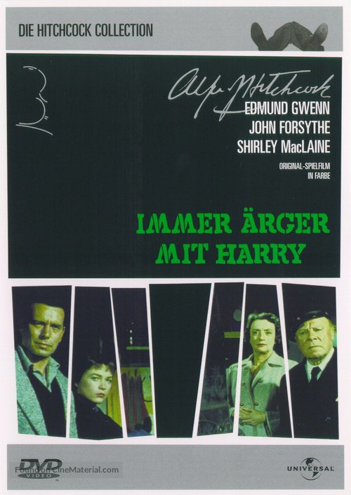 The Trouble with Harry - German DVD movie cover