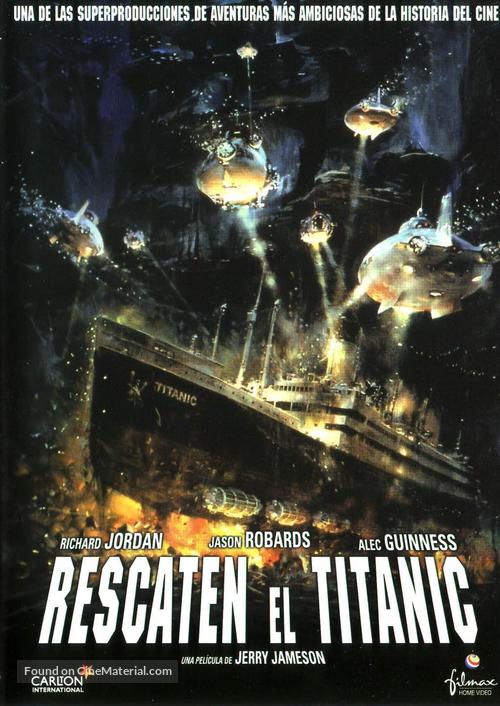 Raise the Titanic - Spanish DVD movie cover