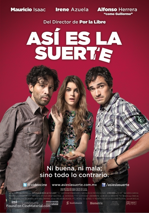 As&iacute; es la suerte - Mexican Movie Poster