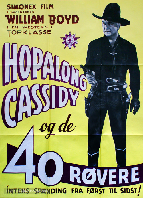 Forty Thieves - Danish Movie Poster