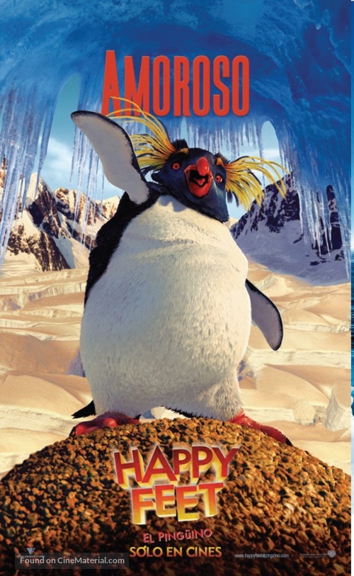 Happy Feet - Argentinian Movie Poster