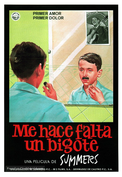 Me hace falta un bigote - Spanish Movie Poster