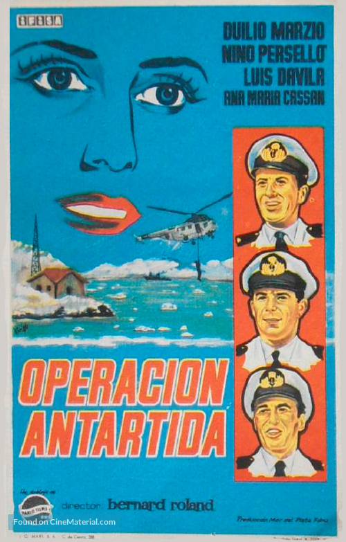 Operaci&oacute;n Antartida - Spanish Movie Poster