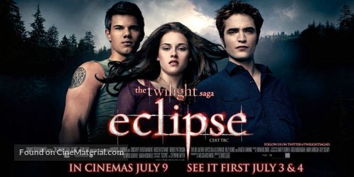 The Twilight Saga: Eclipse - British Movie Poster