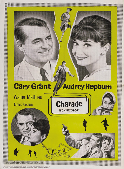 Charade - Canadian Movie Poster