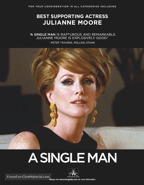 A Single Man - For your consideration movie poster