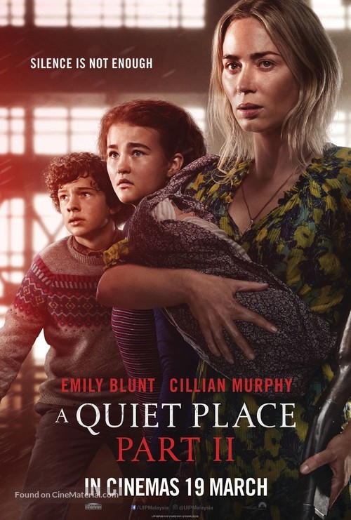 A Quiet Place: Part II - Malaysian Movie Poster