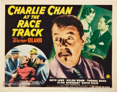 Charlie Chan at the Race Track - Movie Poster