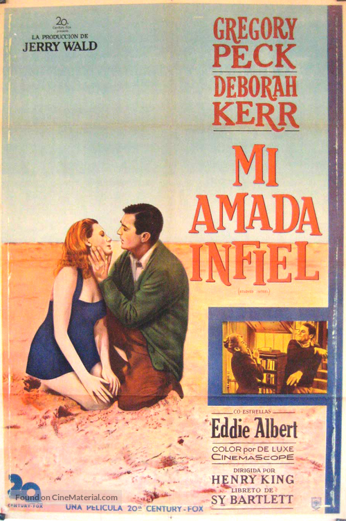 Beloved Infidel - Argentinian Movie Poster
