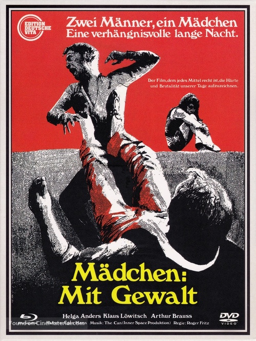 M&auml;dchen... nur mit Gewalt - German Blu-Ray movie cover