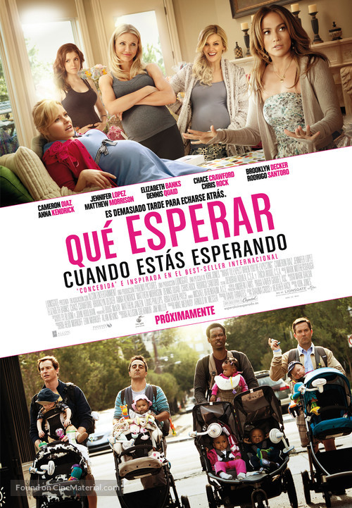 What to Expect When You&#039;re Expecting - Spanish Movie Poster