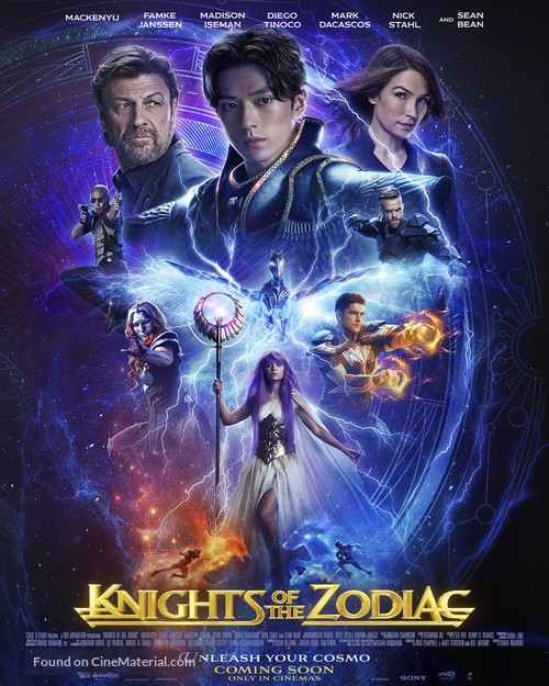 Knights of the Zodiac - British Movie Poster