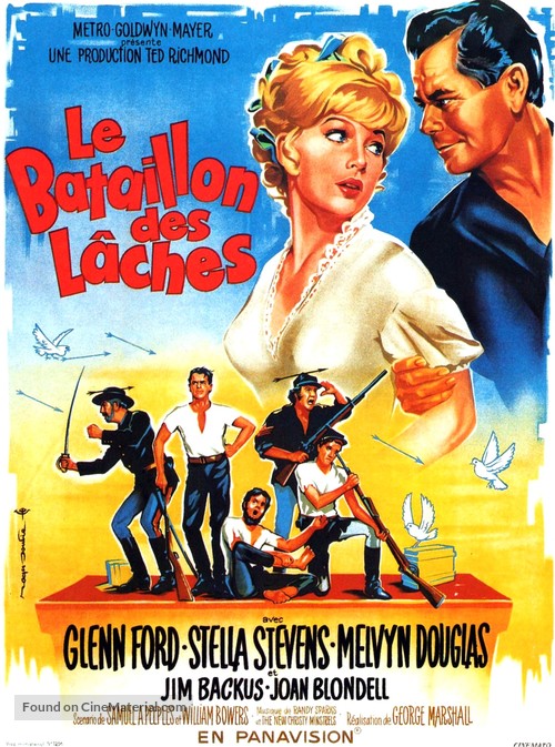 Advance to the Rear - French Movie Poster
