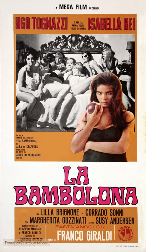 La bambolona - Italian Movie Poster