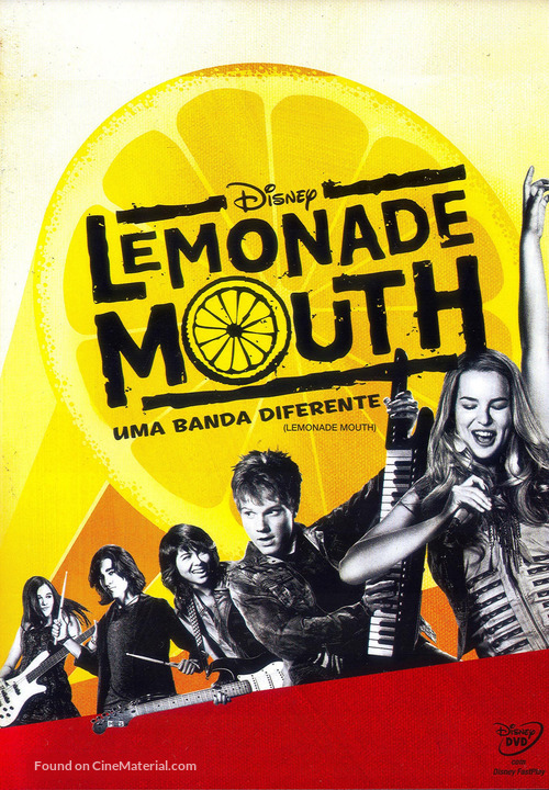 Lemonade Mouth - Brazilian DVD movie cover