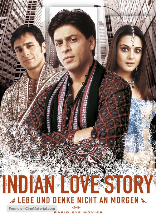 Kal Ho Naa Ho - German DVD movie cover