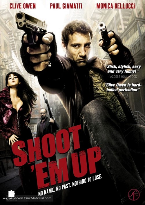 Shoot &#039;Em Up - Norwegian Movie Cover