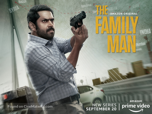 &quot;The Family Man&quot; - Indian Movie Poster