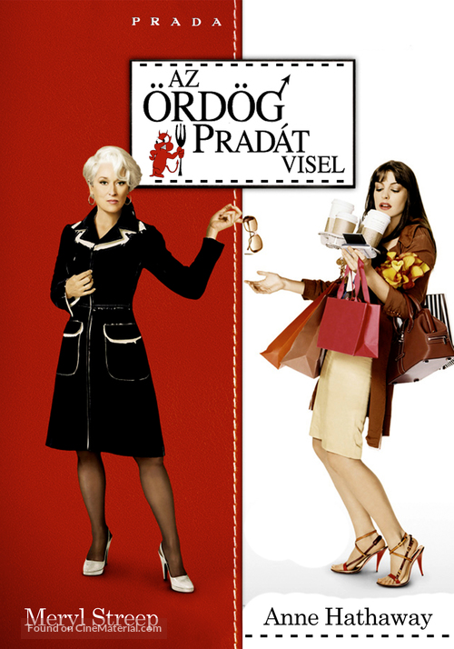 The Devil Wears Prada - Hungarian Movie Cover