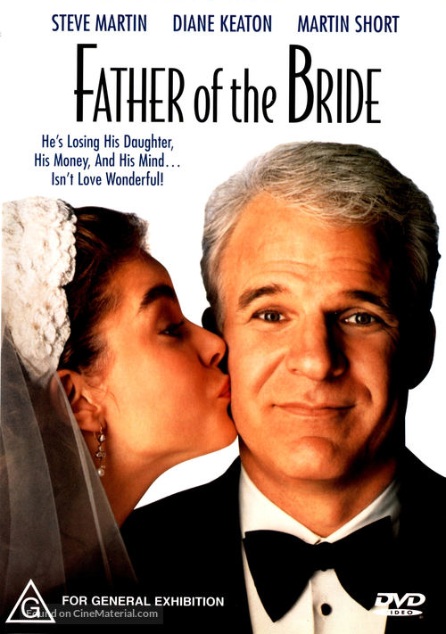Father of the Bride - Australian DVD movie cover