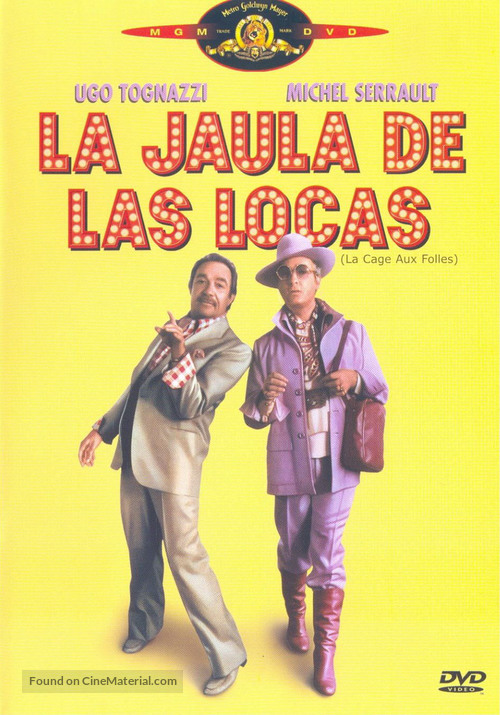Cage aux folles, La - Argentinian Movie Cover