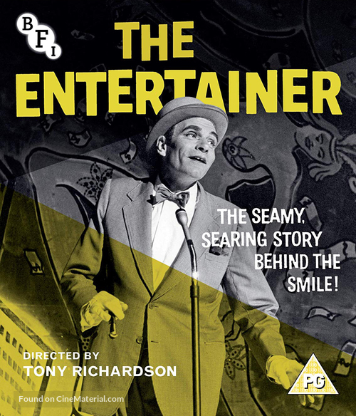The Entertainer - British Blu-Ray movie cover