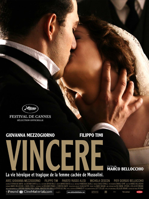 Vincere - French Movie Poster