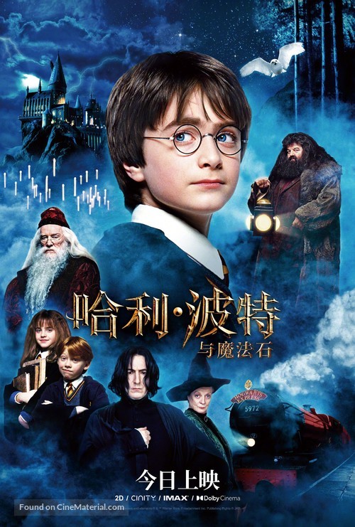 Harry Potter and the Philosopher&#039;s Stone - Chinese Re-release movie poster