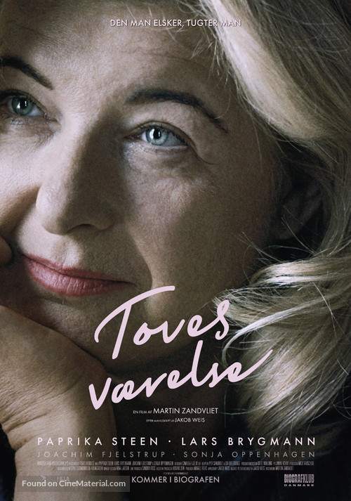 Toves v&aelig;relse - Danish Movie Poster