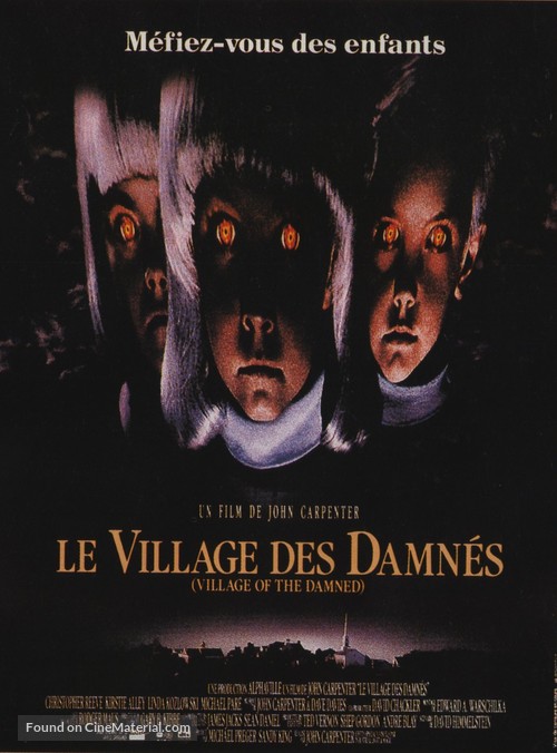 Village of the Damned - French Movie Poster