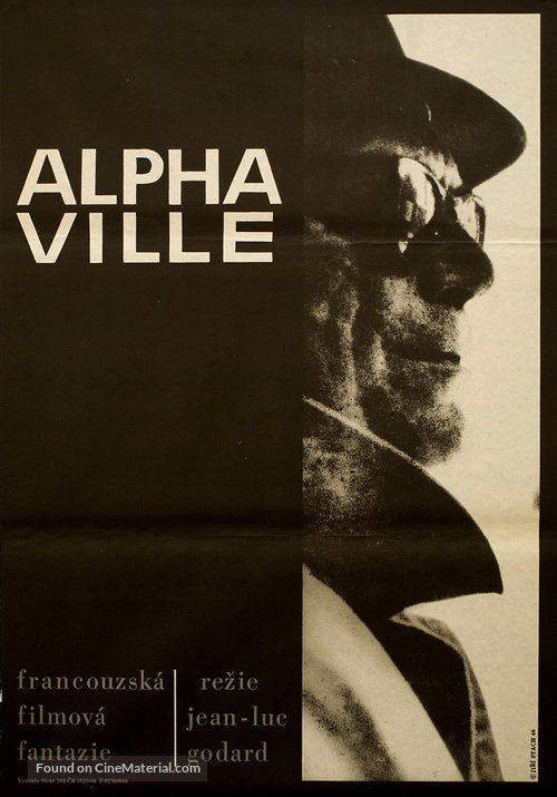 Alphaville, une &eacute;trange aventure de Lemmy Caution - Czech Movie Poster